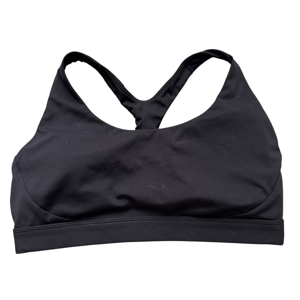 Athleta Women's Black Racer Back Sports Bra